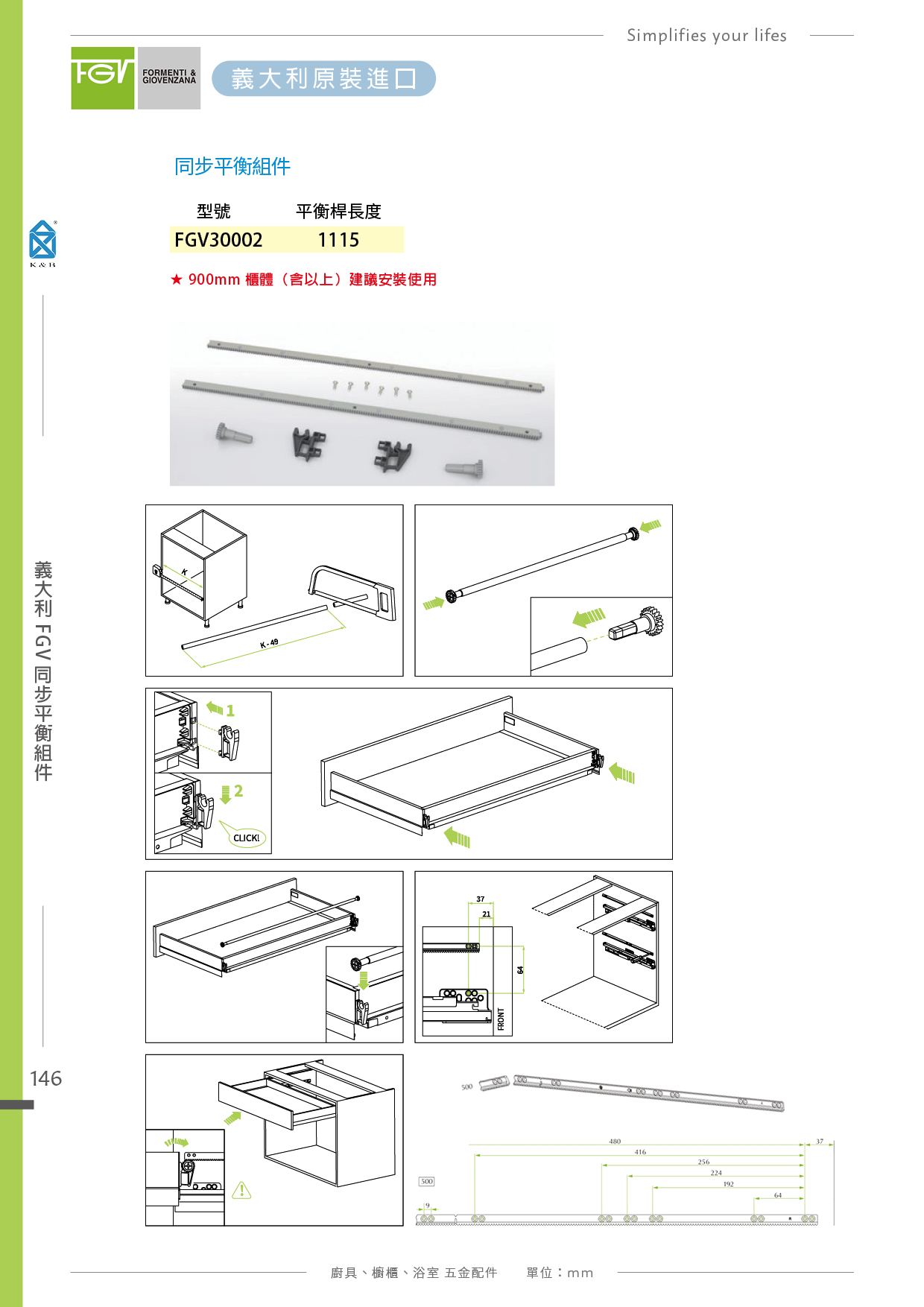 P.142~151 義大利 FGV 廚具多功能五金