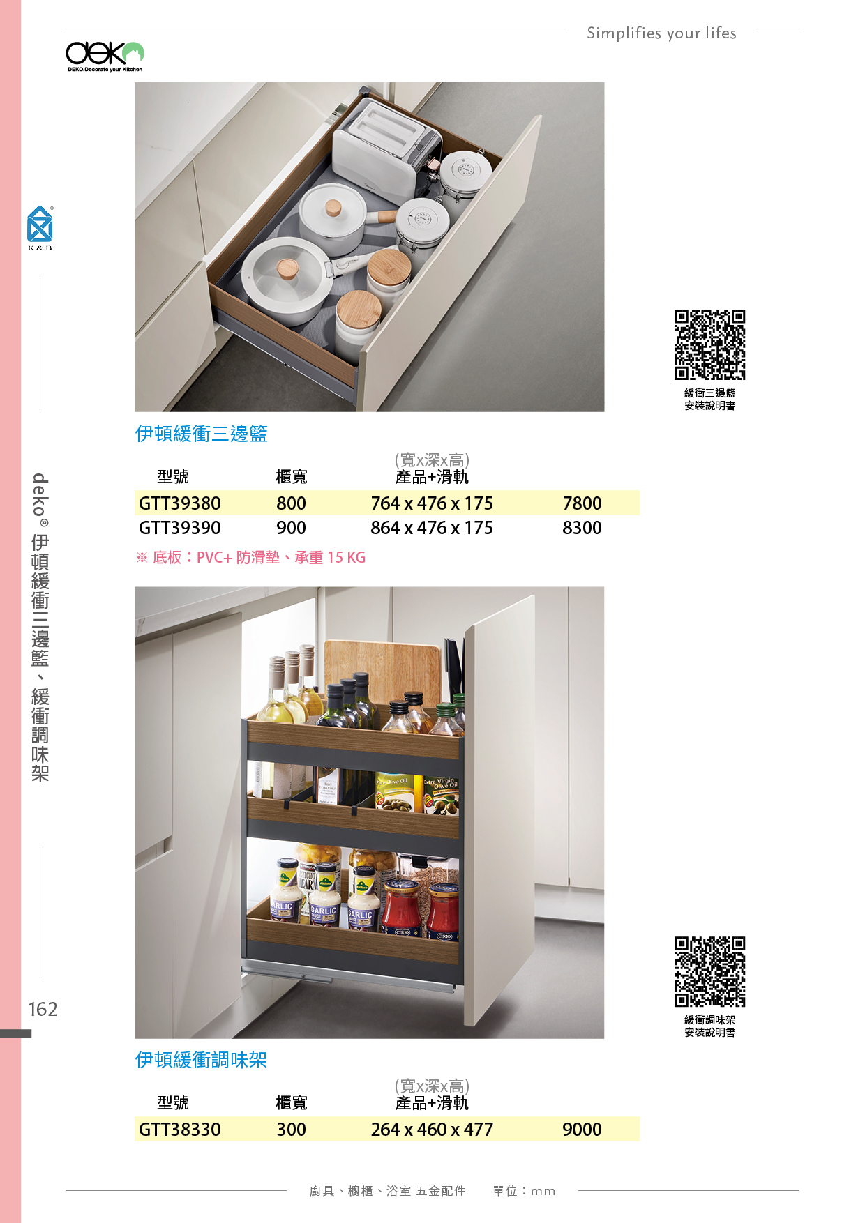 P.152~167 deko 廚具櫥櫃收納五金