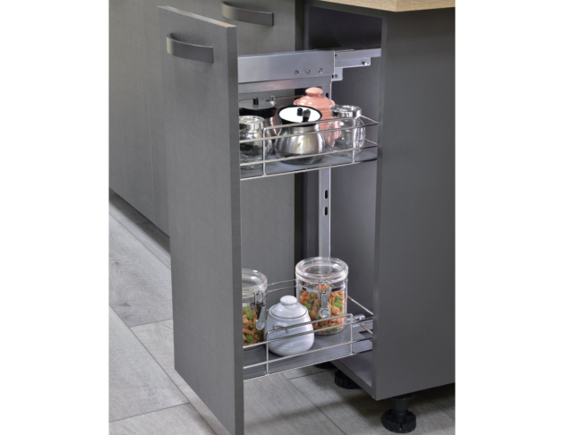 緩衝淺櫃側拉(ST掛籃)